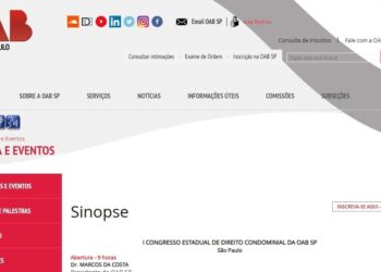 I Congresso Estadual de Direito Condominial da OAB/SP
