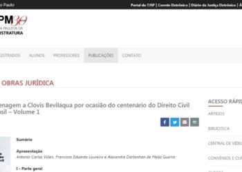 Obras Jurídicas – Estudos em homenagem a Clóvis Beviláqua por ocasião do centenário do Direito Civil Codificado no Brasil