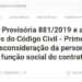 A Medida Provisória 881/2019 e as Alterações do Código Civil