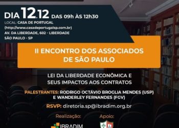 EVENTO – Lei da Liberdade Econômica e seus impactos aos contratos