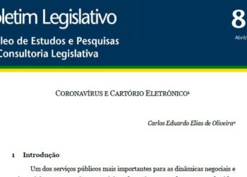 Coronavírus e Cartório Eletrônico
