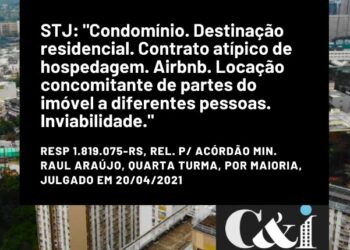 STJ teria sinalizado a impossibilidade de locação por temporada via aplicativos?