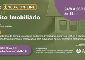 Curso AASP de Direito Imobiliário – De 24/08 a 26/10