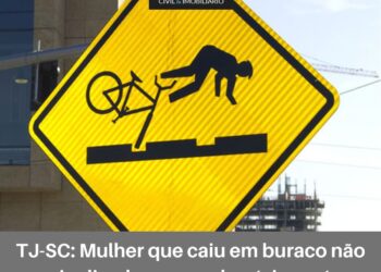 TJSC: mulher que caiu em buraco não sinalizado em condomínio será indenizada