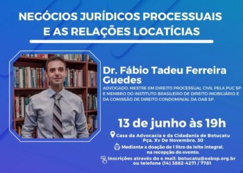 BC&Indica: Palestra presencial sobre os Negócios Jurídicos Processuais e as relações locatícias